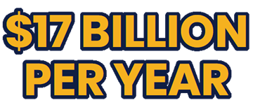 $17 billion per year