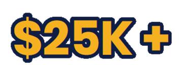 $25k+