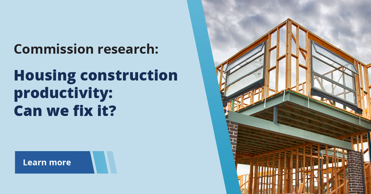 Housing construction productivity: Can we fix it?