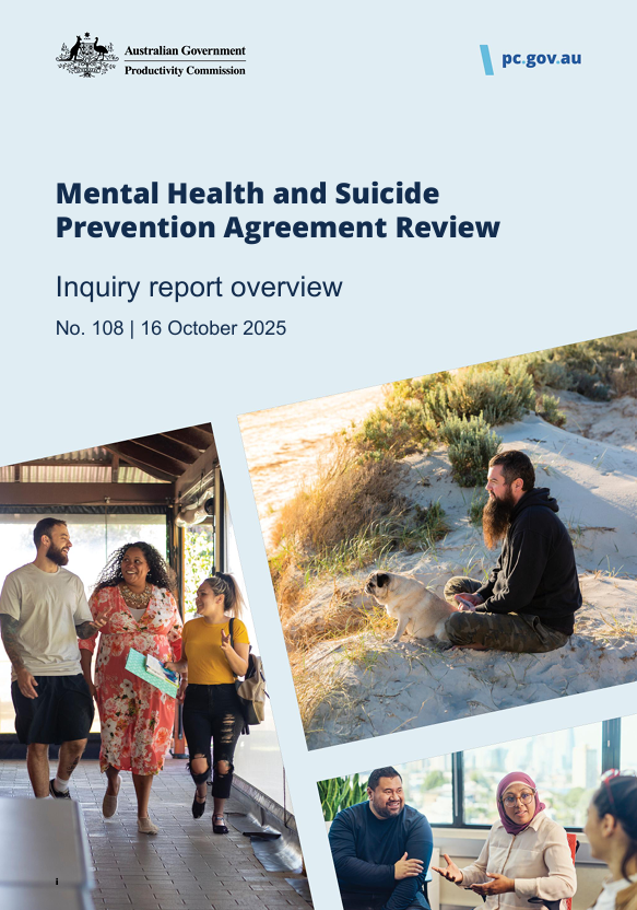 mental health suicide prevention agreement review. Inquiry report overview.