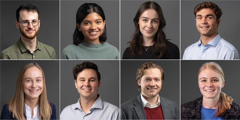 Profiles picture of 8 former graduates