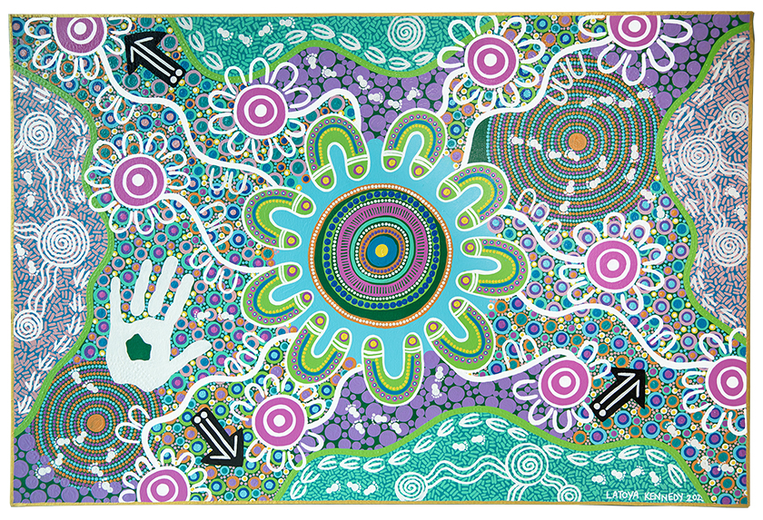 Yarning Across Country artwork
