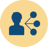 Icon of linking to a person