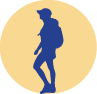 Icon of a young adult